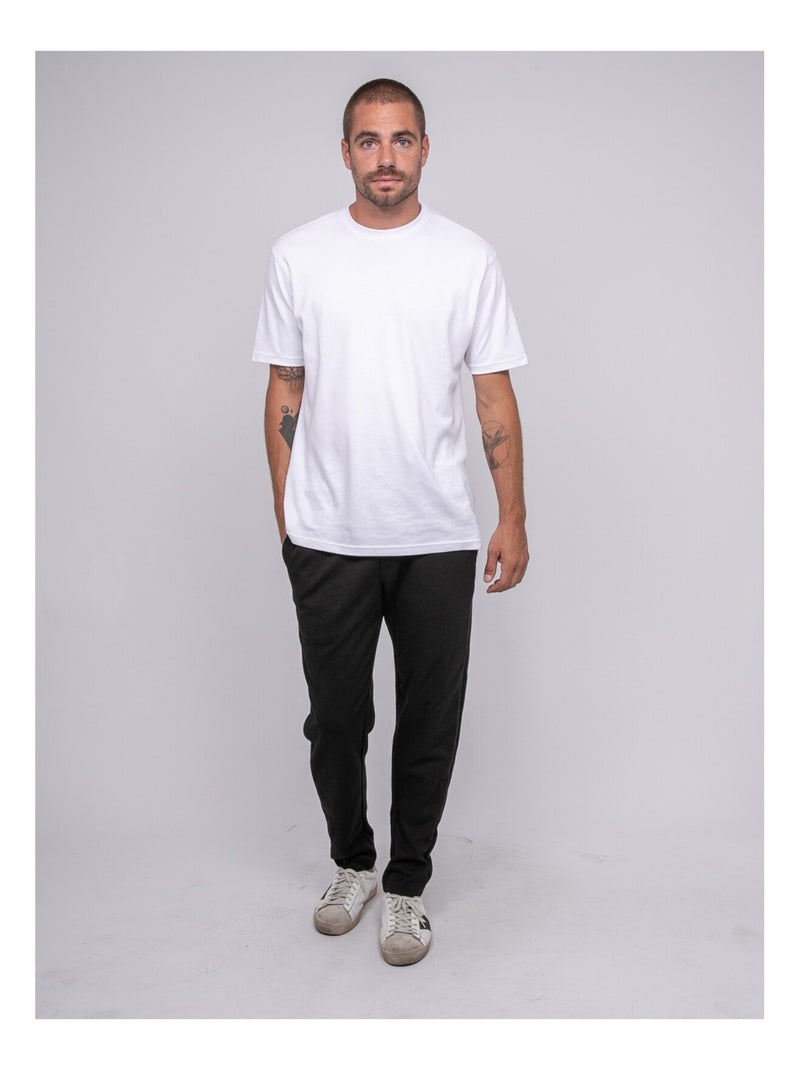 Pantalón chino de felpa VICTORIAVIL Negro - Kiabi