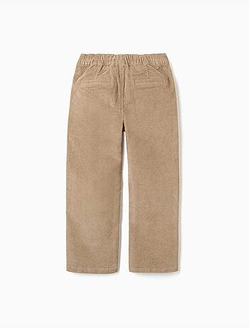 Pantalón chino de pana recto