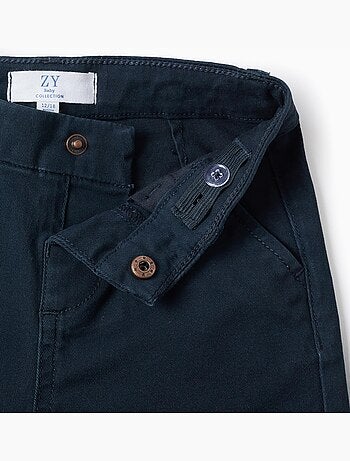 Pantalón chino de sarga