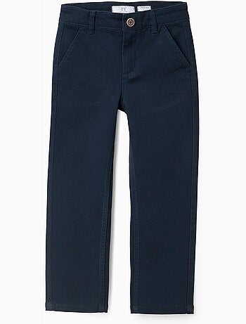 Pantalón Chino de Sarga slim fit