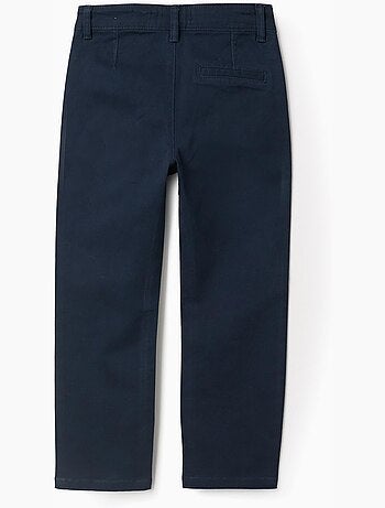 Pantalón Chino de Sarga slim fit