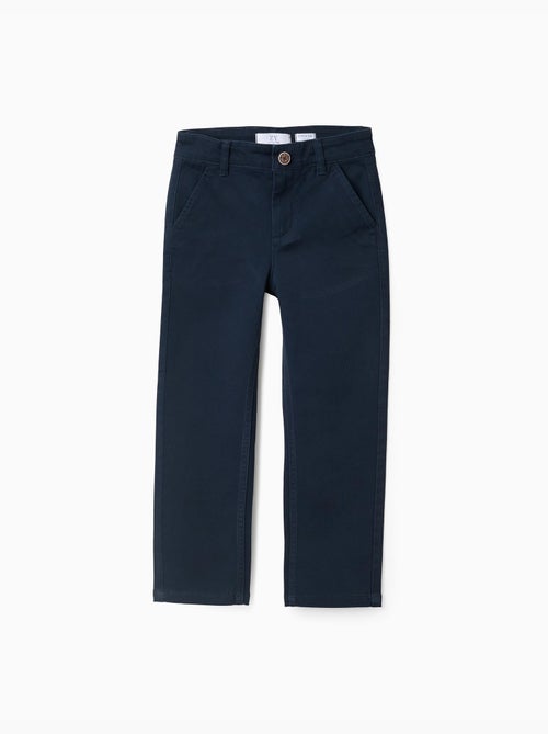 Pantalón Chino de Sarga slim fit - Kiabi