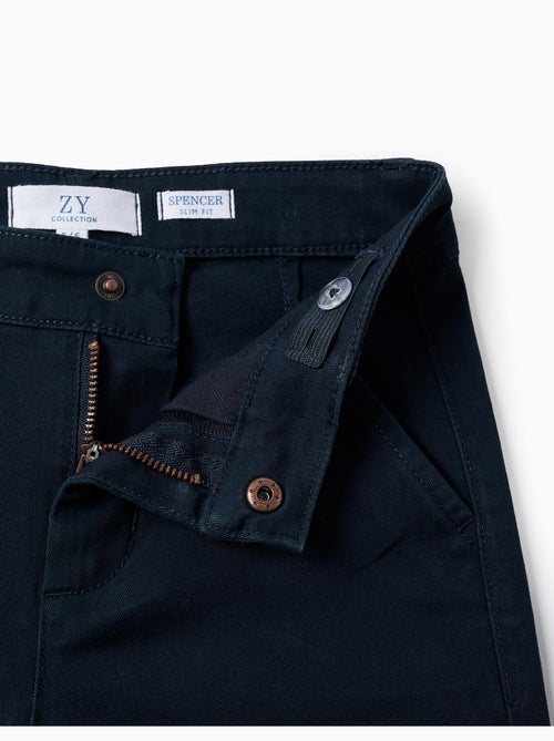 Pantalón Chino de Sarga slim fit - Kiabi