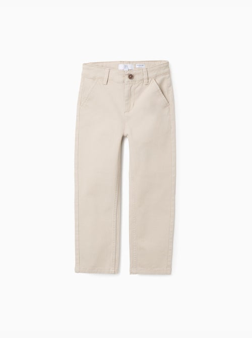 Pantalón Chino de Sarga slim fit - Kiabi