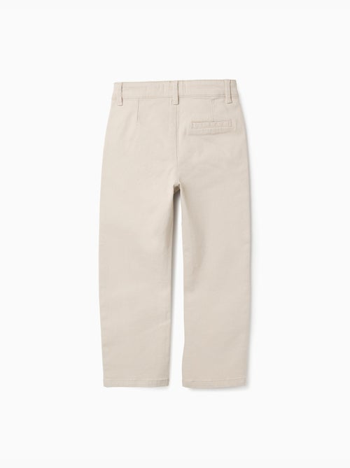 Pantalón Chino de Sarga slim fit - Kiabi
