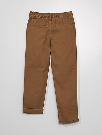 Pantalón chino de tejido elástico
