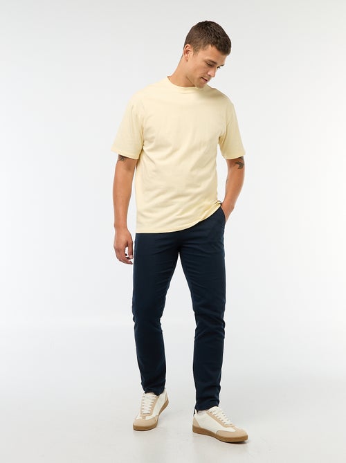 Pantalón chino de twill - Kiabi