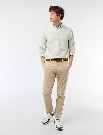 Pantalón chino de twill
