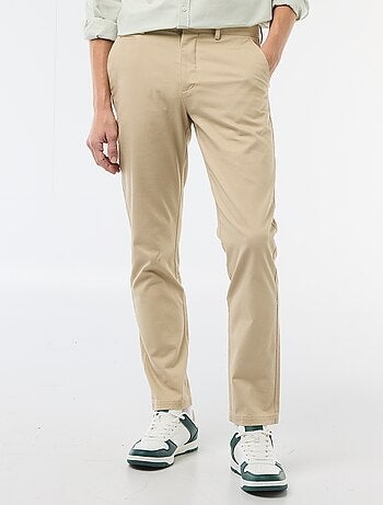 Pantalón chino de twill