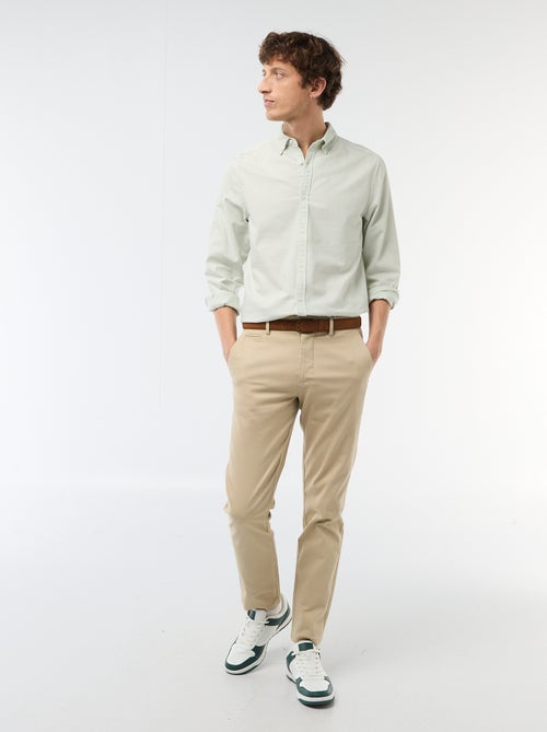 Pantalón chino de twill - Kiabi