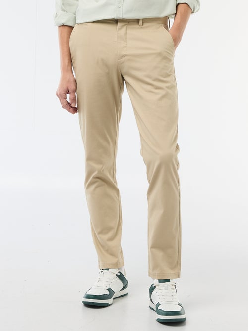Pantalón chino de twill - Kiabi