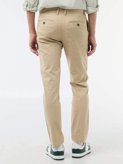 Pantalón chino de twill - Kiabi