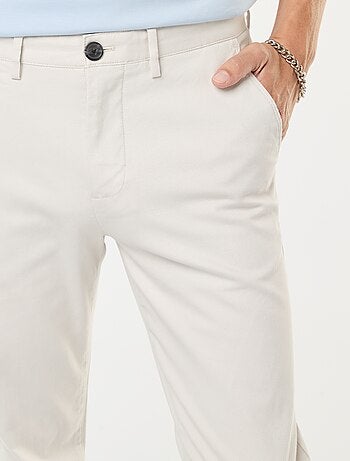 Pantalón chino de twill