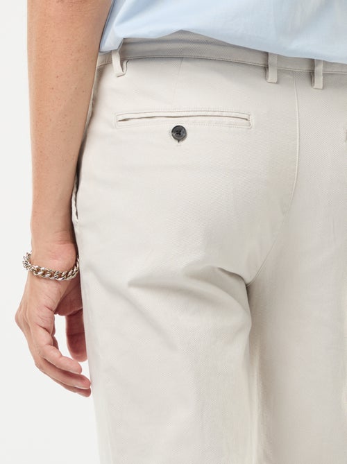 Pantalón chino de twill - Kiabi