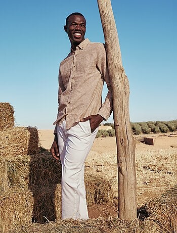 Pantalón chino de twill