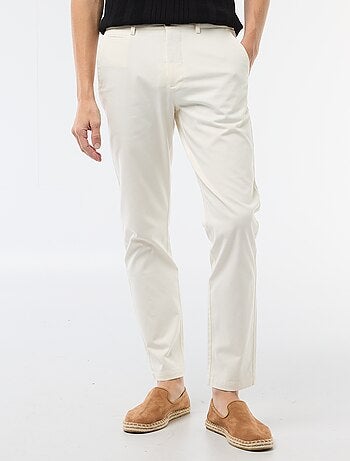 Pantalón chino de twill