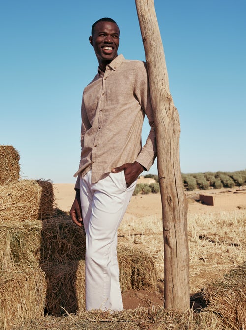 Pantalón chino de twill - Kiabi