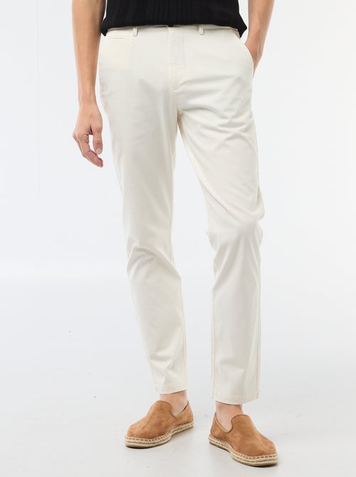 Pantalón chino de twill - Kiabi