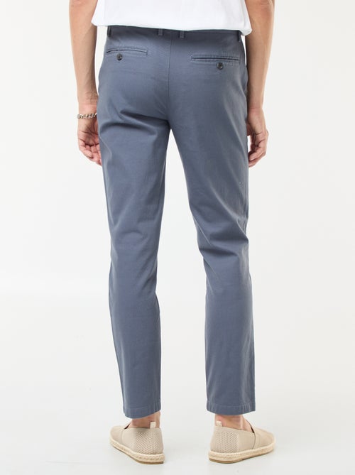 Pantalón chino de twill - Kiabi