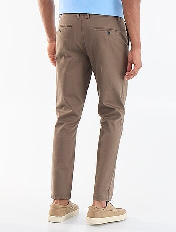 Pantalón chino de twill
