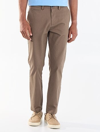 Pantalón chino de twill