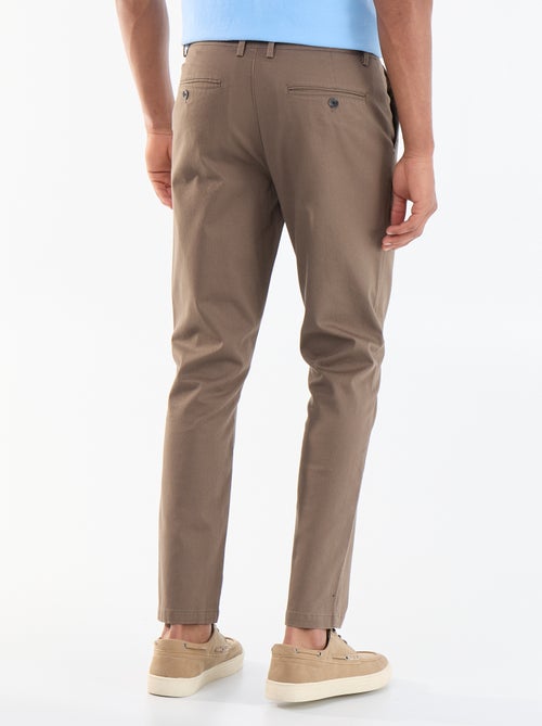 Pantalón chino de twill - Kiabi