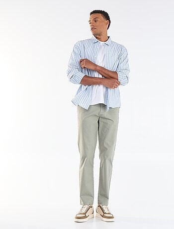 Pantalón chino de twill