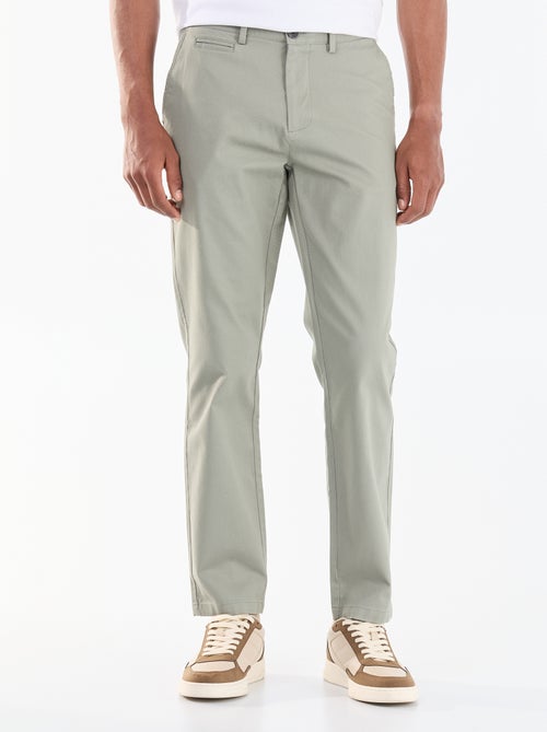 Pantalón chino de twill - Kiabi