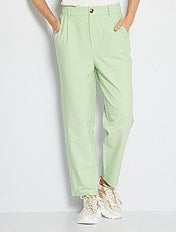 Pantalones Mujer | verde | Kiabi