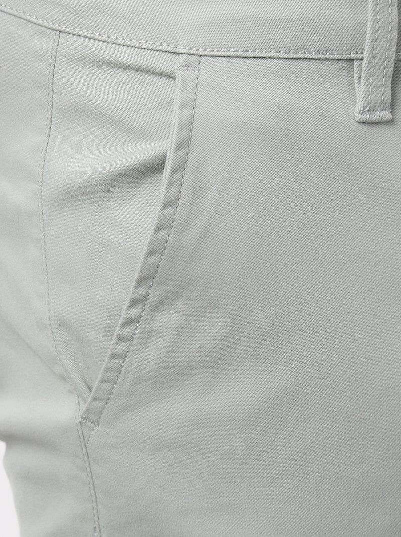Pantalón chino Gris - Kiabi