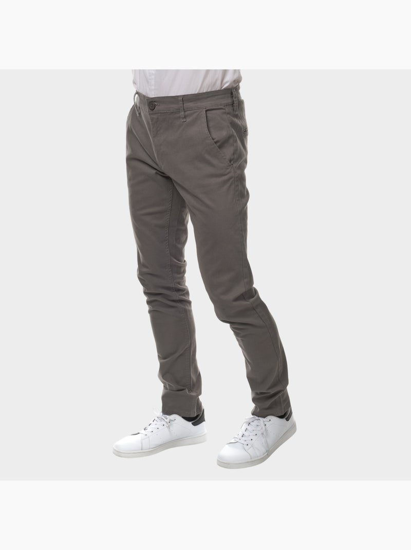 pantalón chino Gris - Kiabi