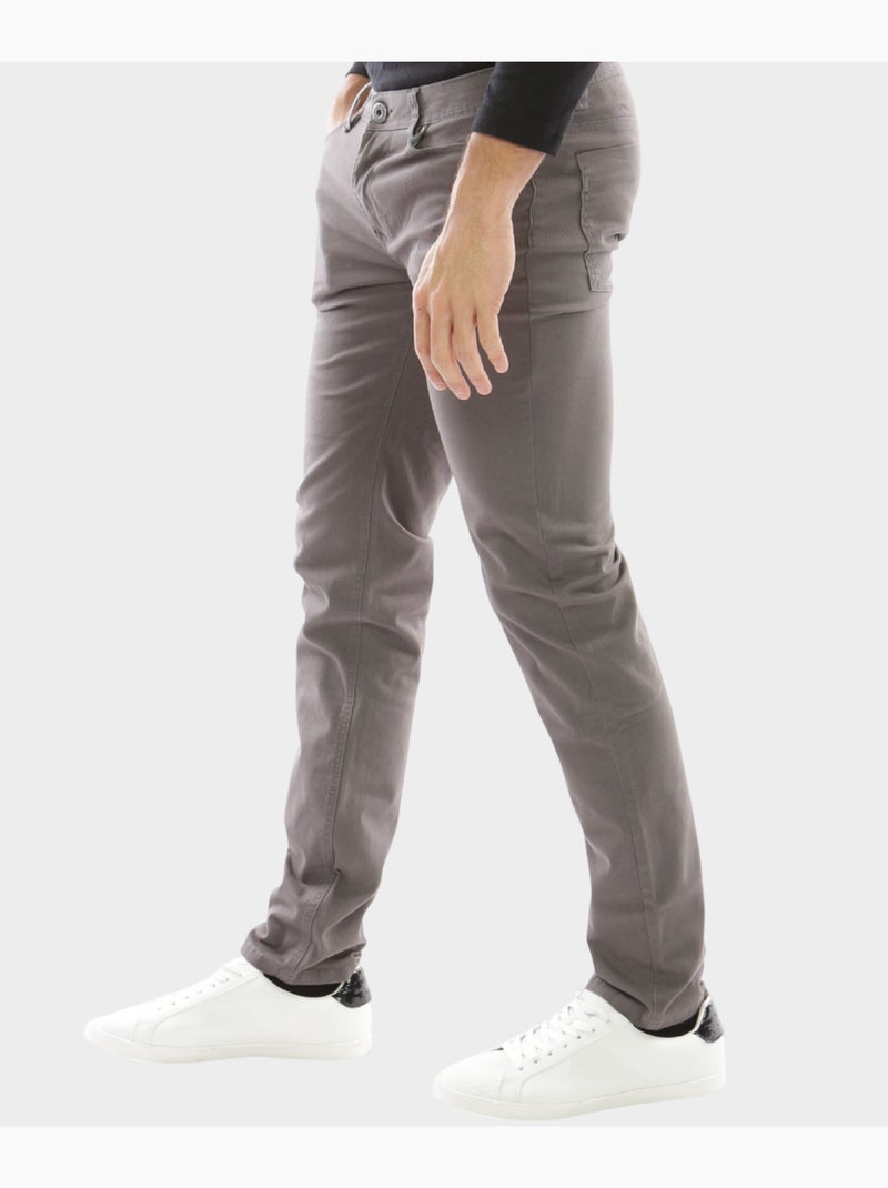 Pantalón chino Gris - Kiabi