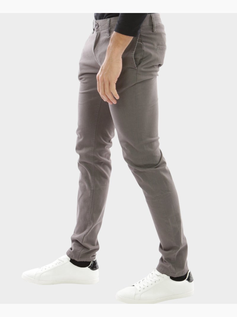 pantalón chino Gris - Kiabi