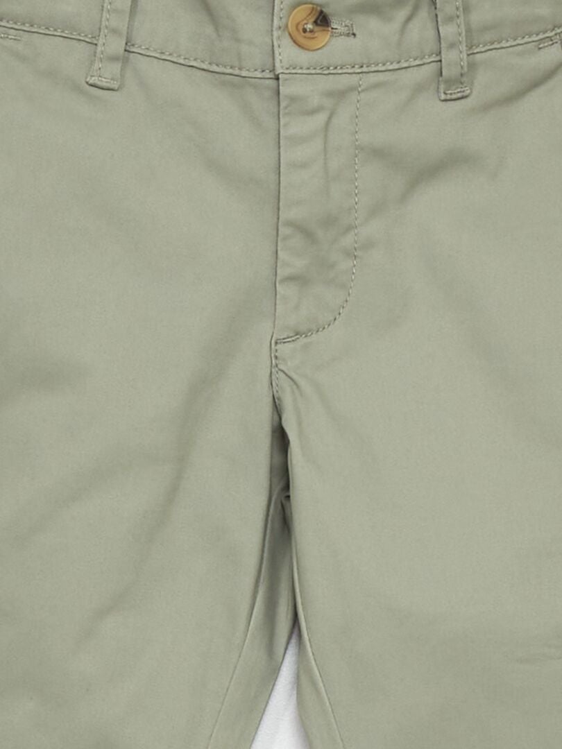 Pantalón chino gris - Kiabi
