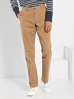 Pantalones de hombre - marrón - Kiabi