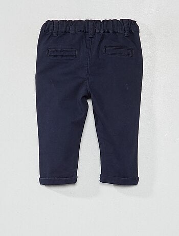 Pantalón chino liso
