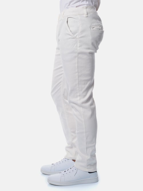 Pantalón chino liso - Kiabi