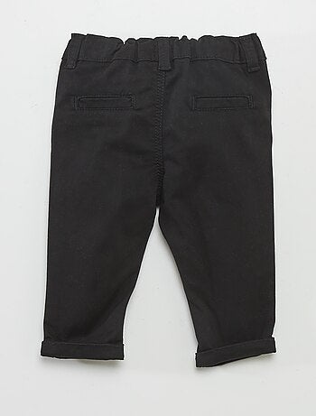 Pantalón chino liso