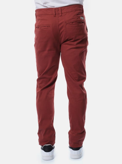 Pantalón chino liso - Kiabi