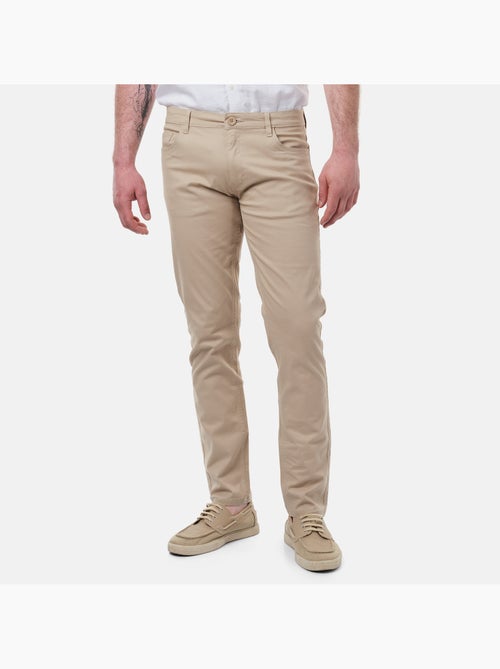 Pantalón chino liso - Kiabi