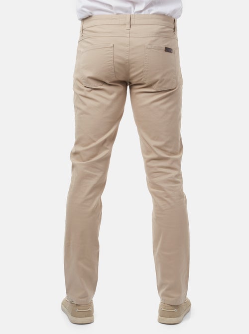 Pantalón chino liso - Kiabi