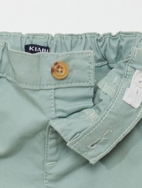 Pantalón chino liso - Kiabi