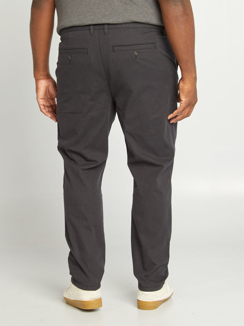 Pantalón chino negro - Kiabi