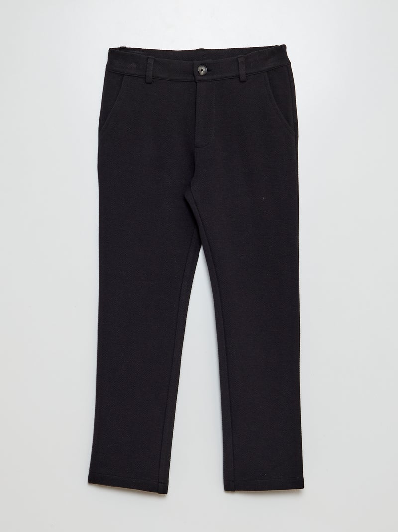 Pantalón chino negro - Kiabi