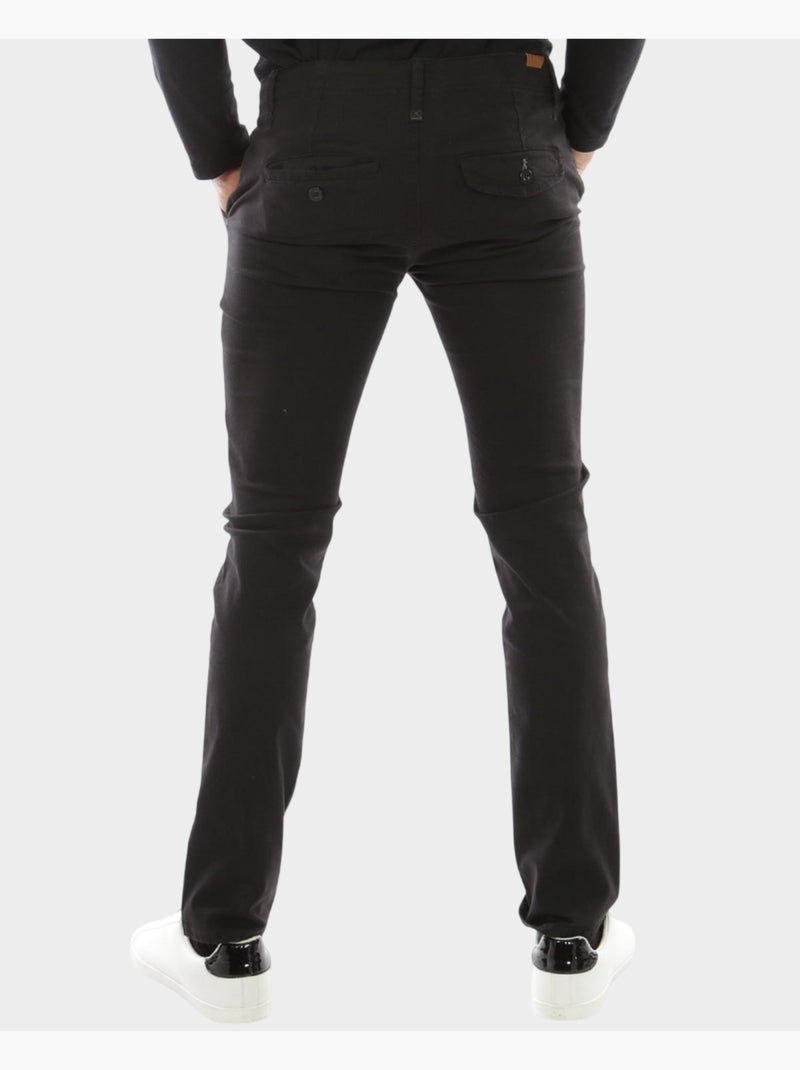 Pantalón chino Negro - Kiabi