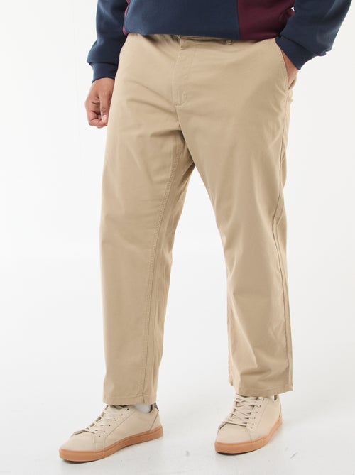 Pantalón chino recto - L30 - Kiabi
