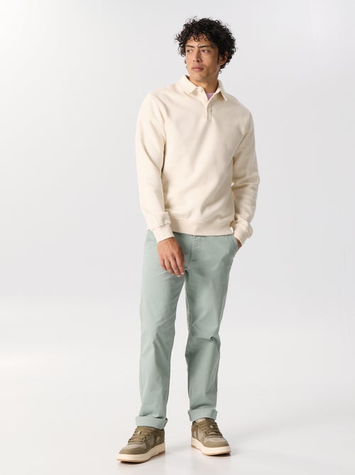 Pantalón chino recto  - L32 - Kiabi
