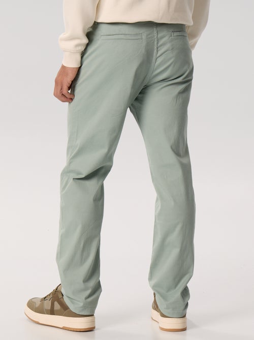 Pantalón chino recto  - L32 - Kiabi