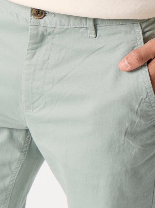 Pantalón chino recto  - L32 - Kiabi