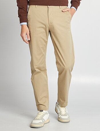 Pantalón chino recto - L32